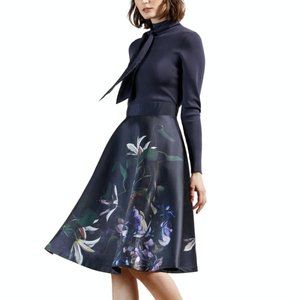 NWOT Ted Baker London Dominaa Fit and Flare Dress